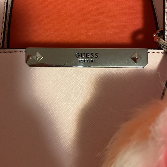 Gorgeous GUESS Tote in Blush Pink! - Picture 2 of 2